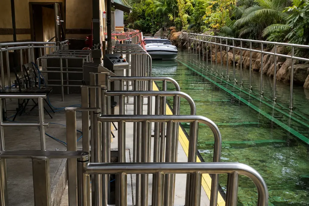 Pneumatic gating system