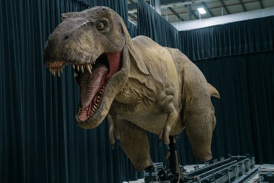 Animatronic T-Rex Tracked Solution